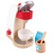 Hape My Coffee Machine Wooden Kitchen Accessory for Children, 6 Piece Set in White